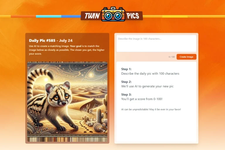 Twin Pics – AI-Powered Image Creation