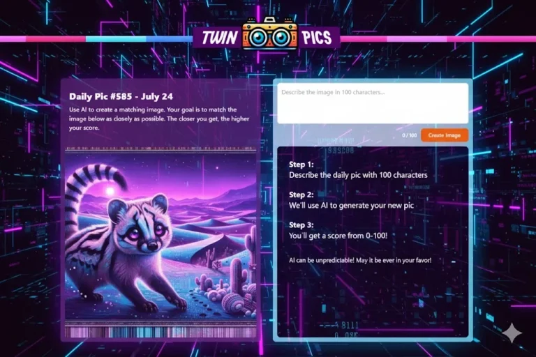 Twin Pics – AI-Powered Image Creation