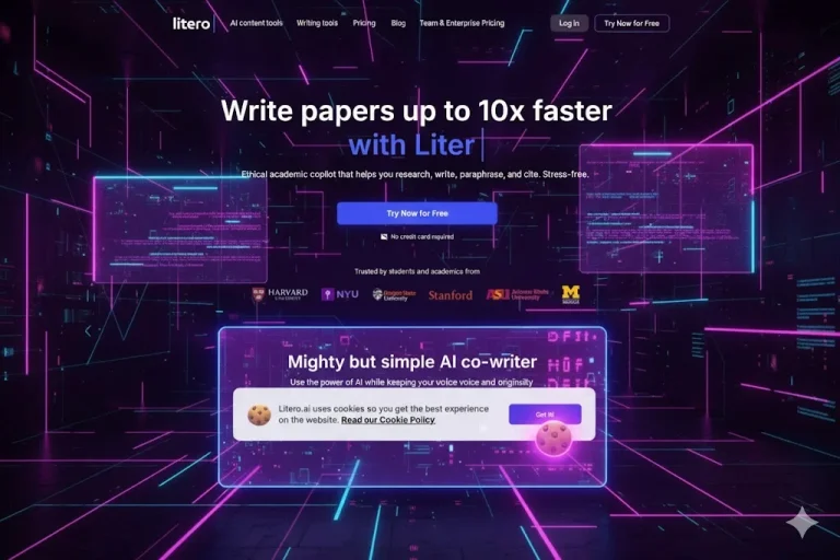 Litero AI: The Ultimate AI Writing Assistant for Academic Excellence